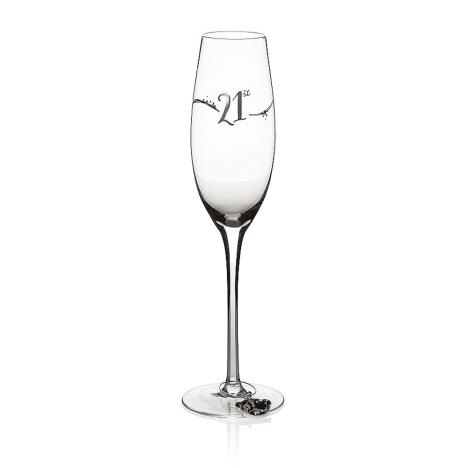 21st Birthday Me To You Bear Champagne Glass £7.20